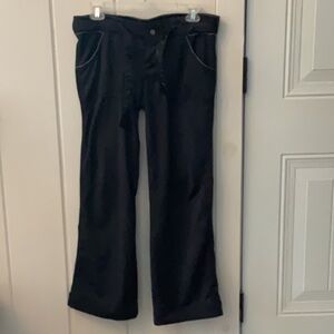 686 womens pant wide leg tie waist size small